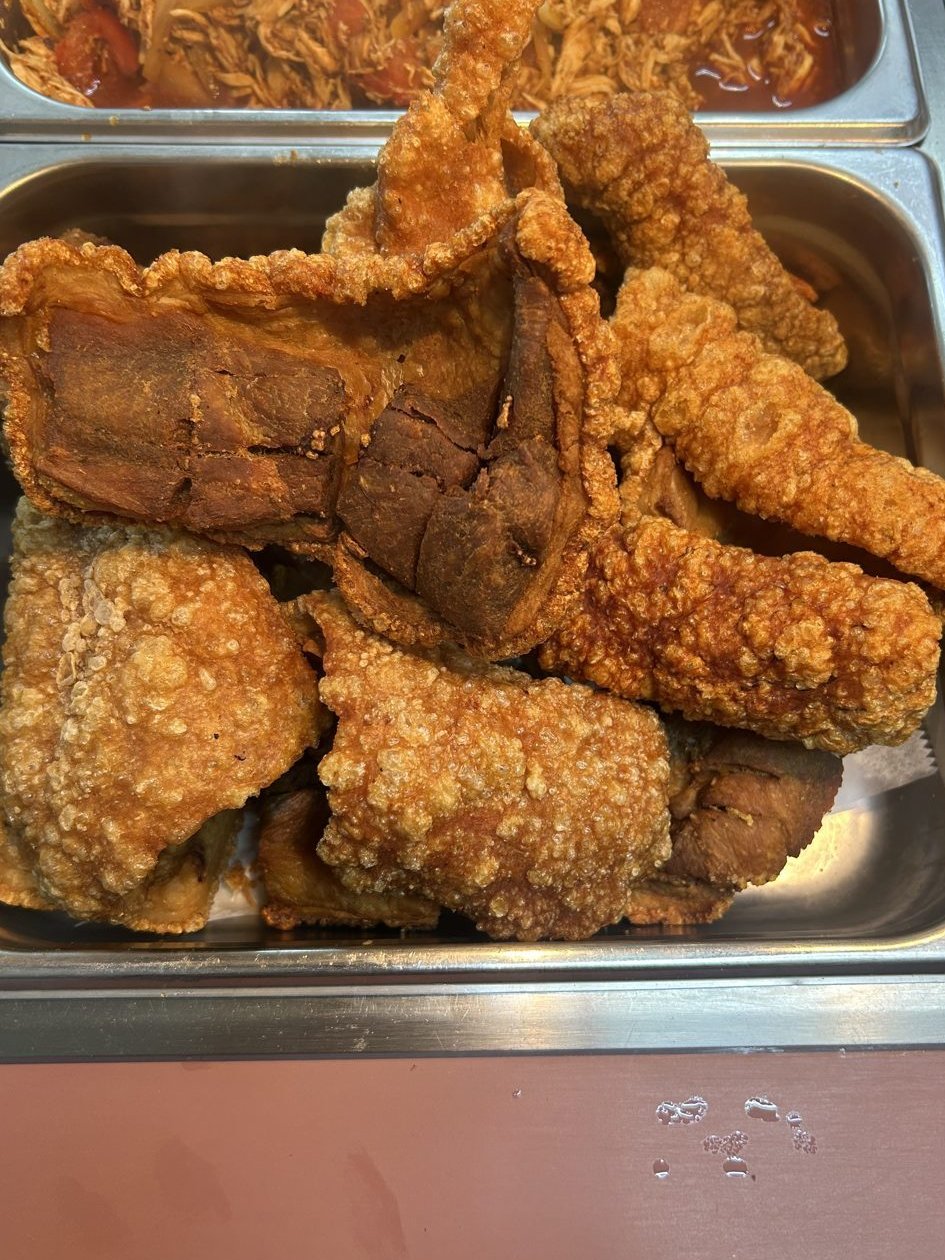 Chicharrón de Puerco - House-made pork chicharrón.