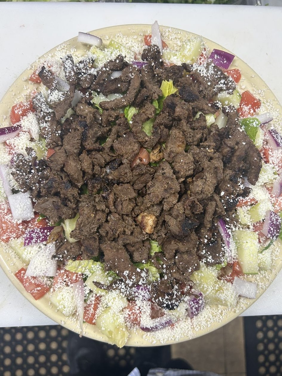 Beef Salad - Fresh beef salad.